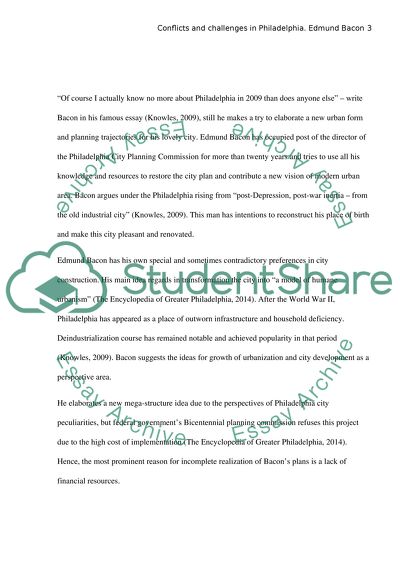 Conflicts and challenges in Philadelphia