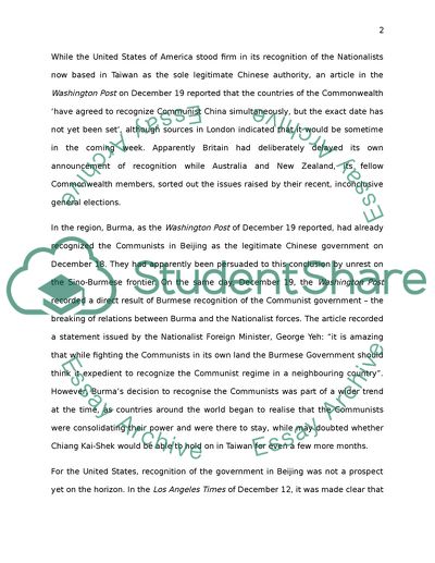 Territorial Expansion And Foreign Defence Challenge In China