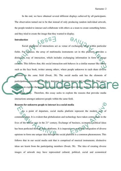 People and Art in the Social Network