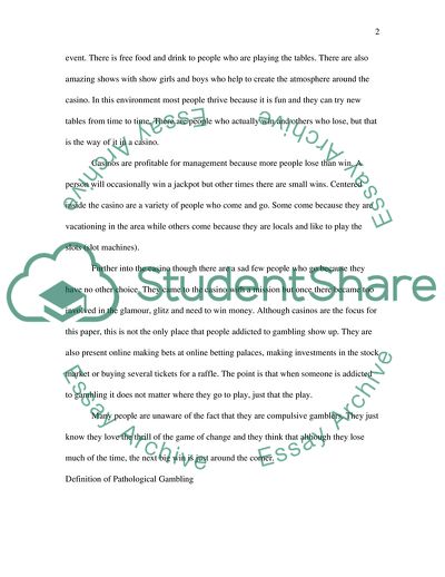 Gambling as a Social Problem