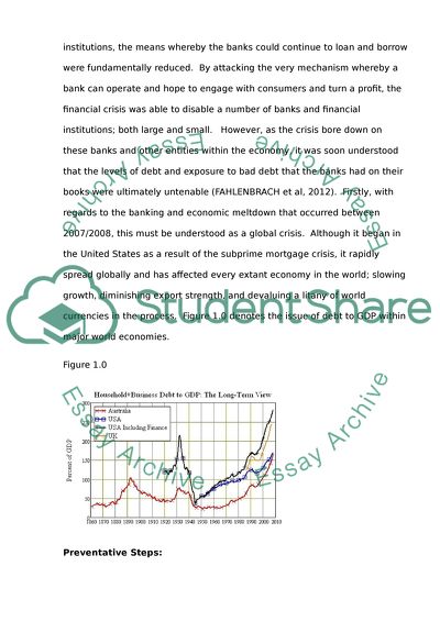 The Causes of the Financial Crisis and the Overhauling of Regulatory Framework