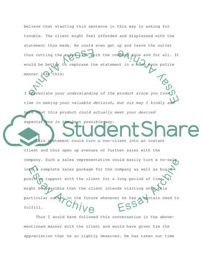 Sales management (topic in order instruction)