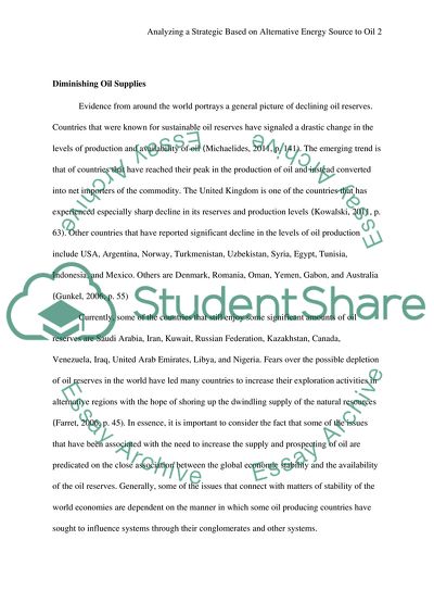 The Production of Sound Frameworks and Systems for the Development Sources of Energy