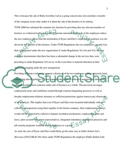 English and Wales Employment Law Questions