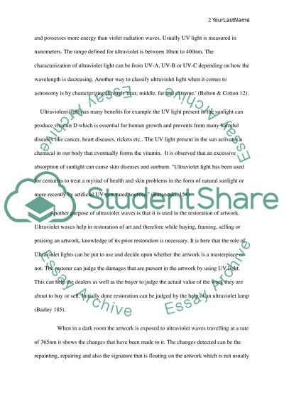 UV Light: Patterns in Nature