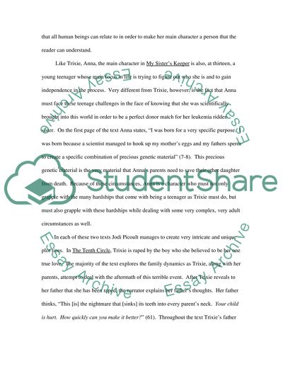 The Works The Tenth Circle and My Sisters Keeper by Jodi Picoult