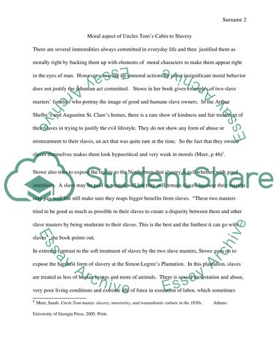 The True Story of Uncle Toms Cabin