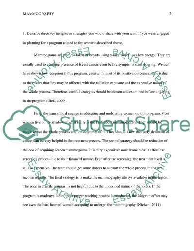 Screening Mammography Benefits and Harms