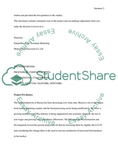 Serovic Stores Inc Investment Plan