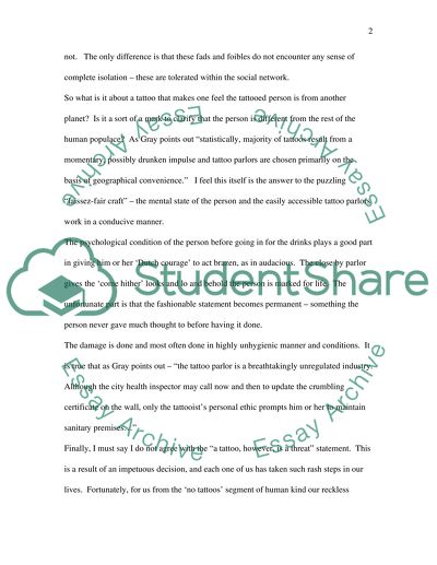 A Critical Response to Youre Thinking of Getting a What by Gray John