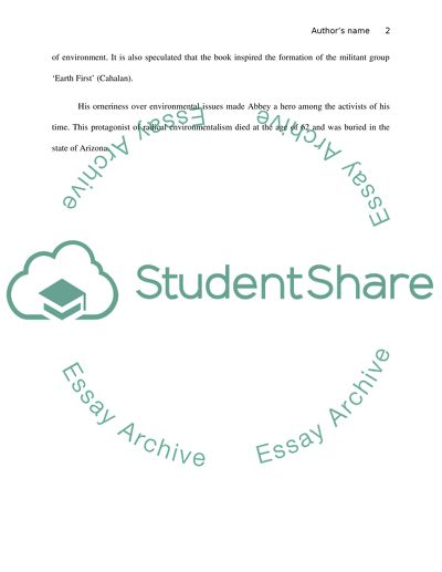 Edward Abbey: A Life by Cahalan