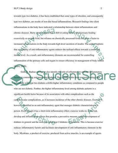 SLP 2 - STUDY DESIGN