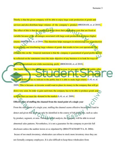 Effectiveness of Stuffing the Channel