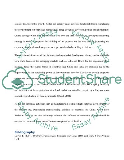 Concepts of Strategic Management