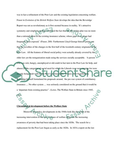 Social Policy Questions