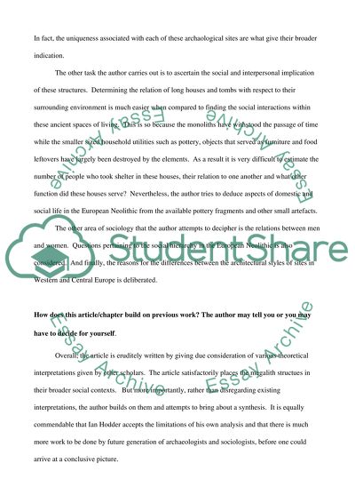 Burials, Houses, Women and men in the European Neolithic