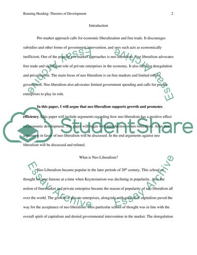 Theories of Development