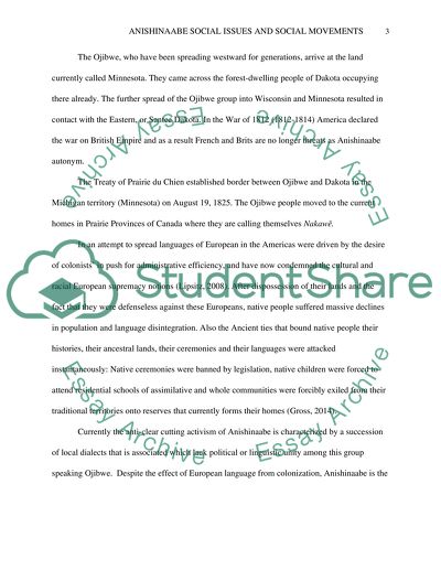 Anishinaabe Social Movement