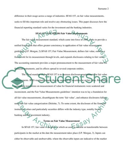 Accounting for Financial Instruments for Securities and Investment Companies and Banking Institutions