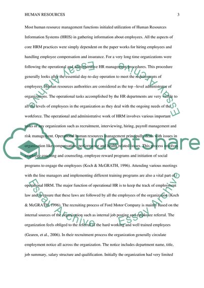 Difference between the Operational and Strategic Approach of HR Management