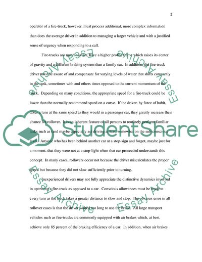 The importance of wearing your seatbelt in a firetruck at all times not just during emergency runs