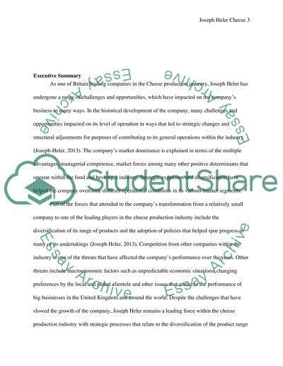 Joseph Heler Cheese Challenges