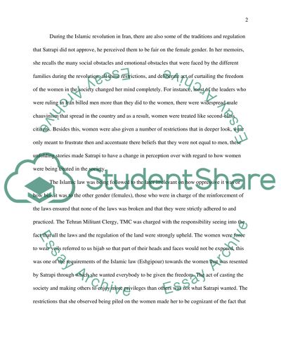 Persepolis and the Iranian Revolution