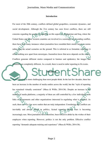 How can Journalists Avoid Reducing Conflict to Spectacle