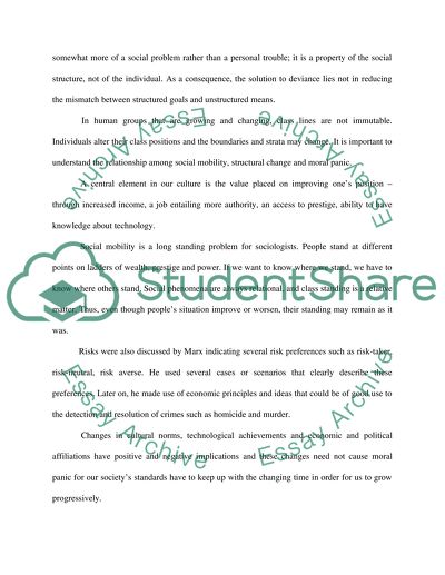 Psychology and Sociology of Deviant Behavior