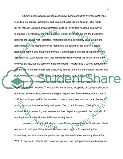 Improving Health for the Psychiatric Population