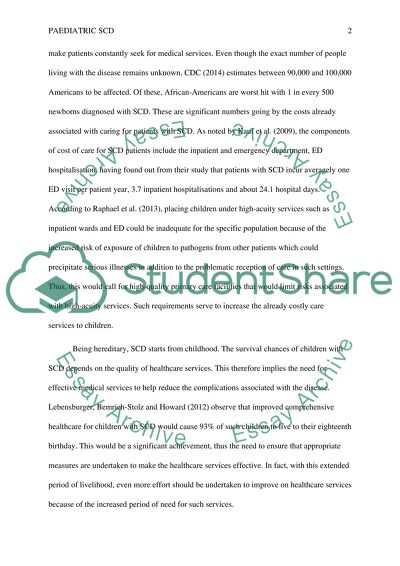 Sickle Cell-Advocacy Paper