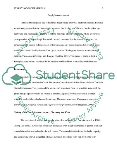 Staphylococcus Aureus