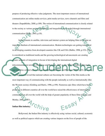 India Film Industry Bollywood