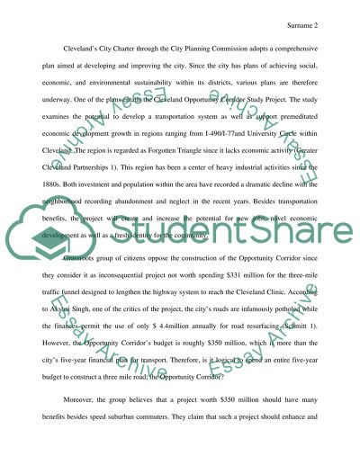 Opportunity Corridor