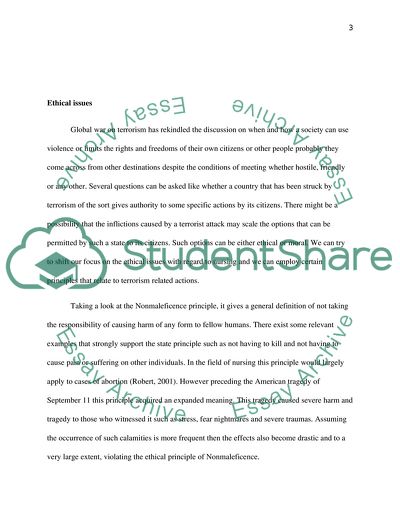 Terrorism Investigations and Trials