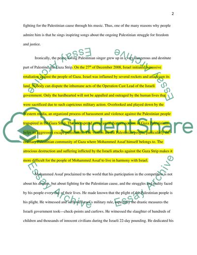 Mohammed Assaf: arab idol