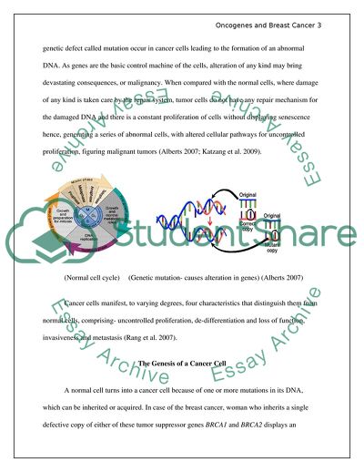 Oncogenes and Breast Cancer