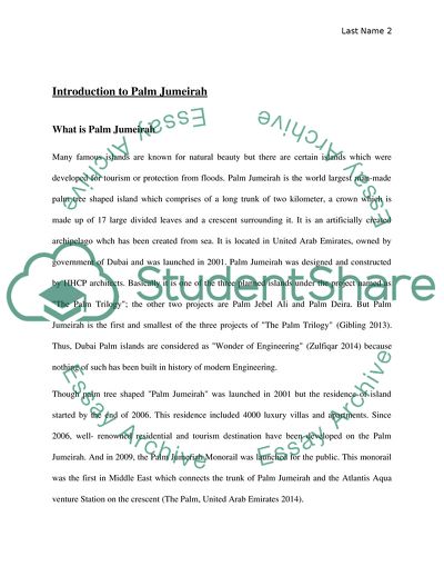 The Manufactured Landscape of Palm Jumeirah