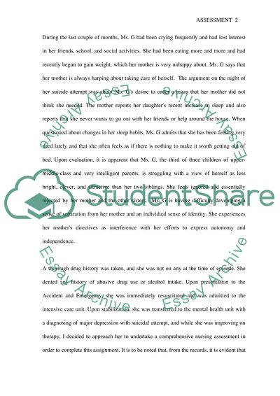 Comprehensive Health Assessment