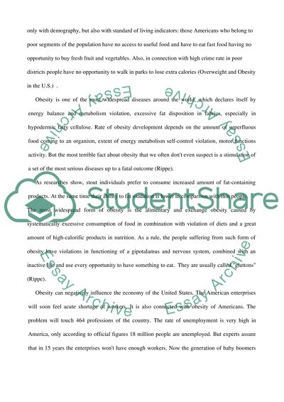 Overweight and Obesity in the USA