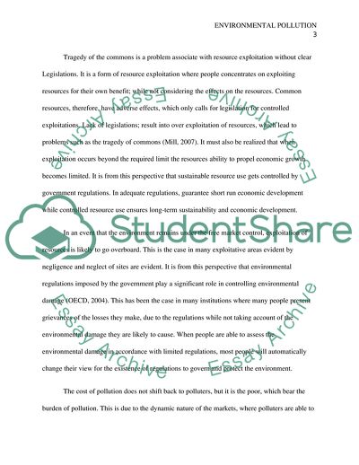 Environmental Pollution