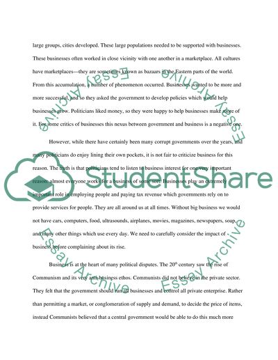 What were the economic, social, and political consequences of the rise of big business