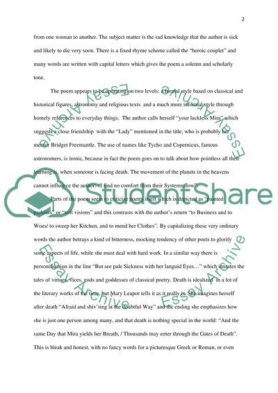 Debating Women: Arguments in Verse