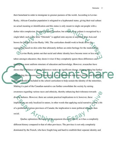 Critical Review of the reading