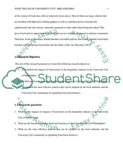 Trend of Food Truck in University city of Philadelphia