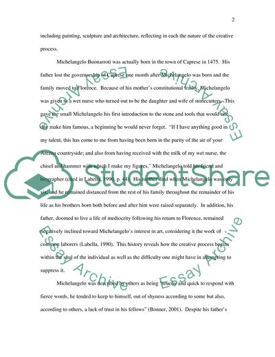 The Art and Life of Michelangelo