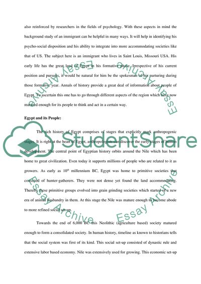 Egypt and its People