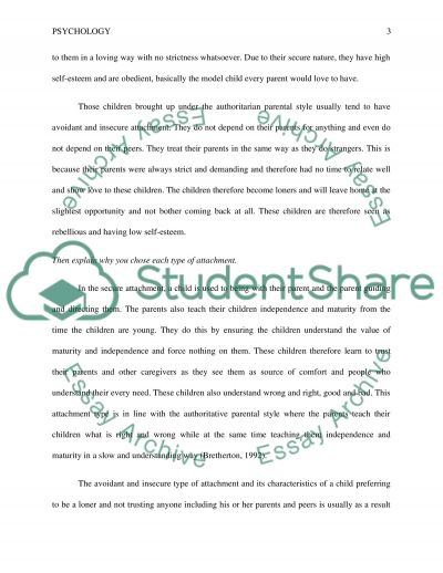 parenting styles psychology essay