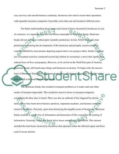 Disaster Recovery and Business Continuity Planning