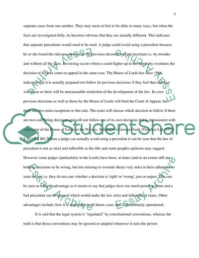 The English Legal System